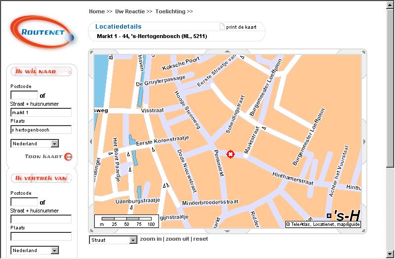 Klik naar website Routenet.nl